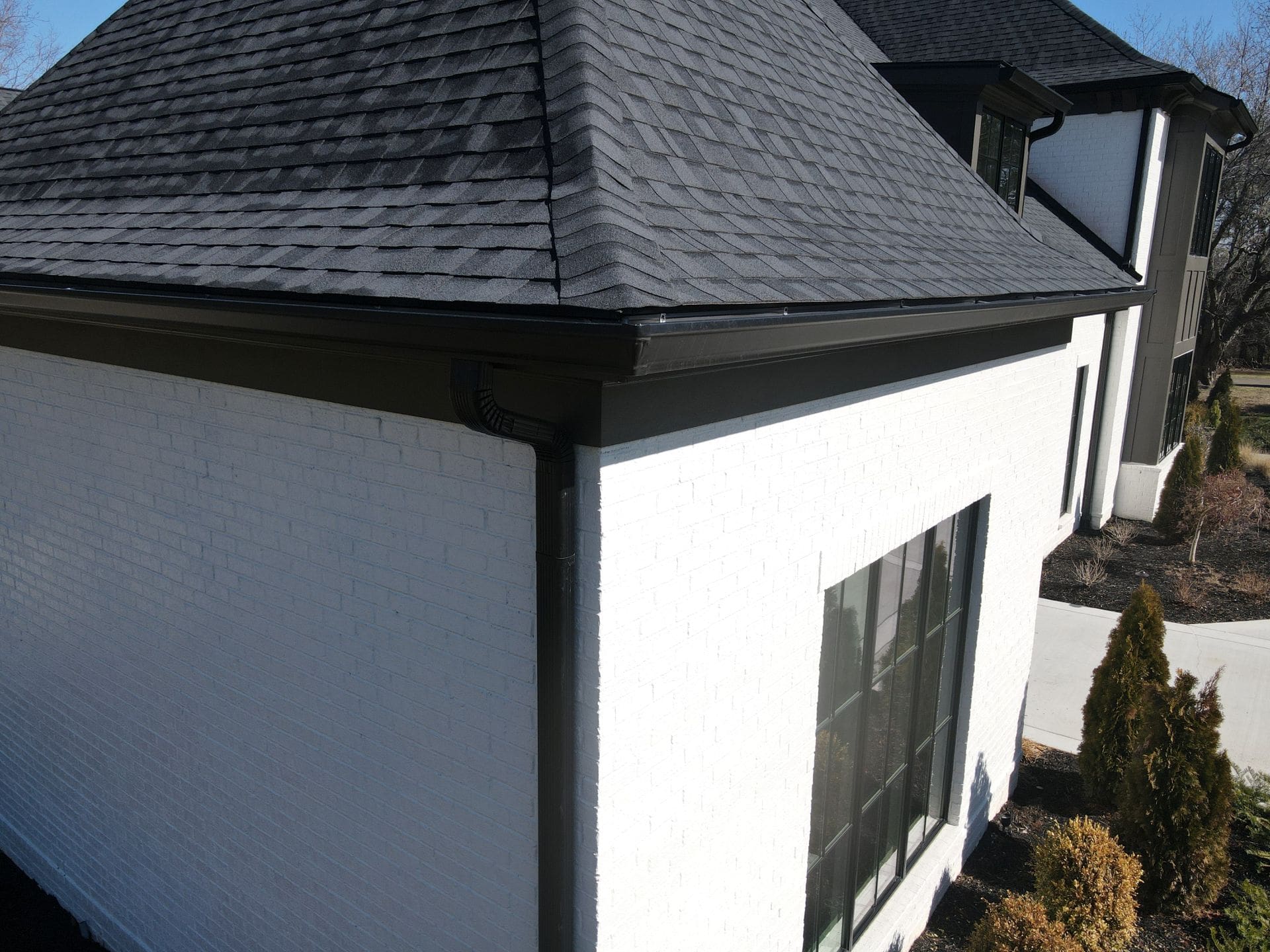 Gutters compressed